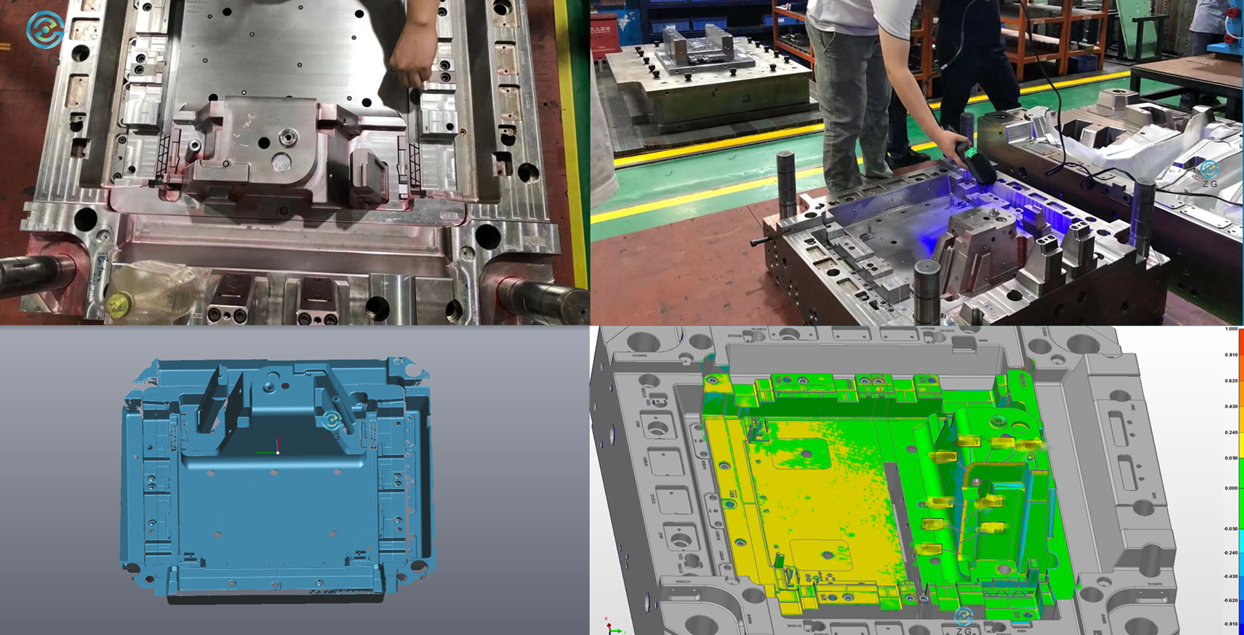 4. AtlaScan Scan with Reflective Markers for Mold Inspection