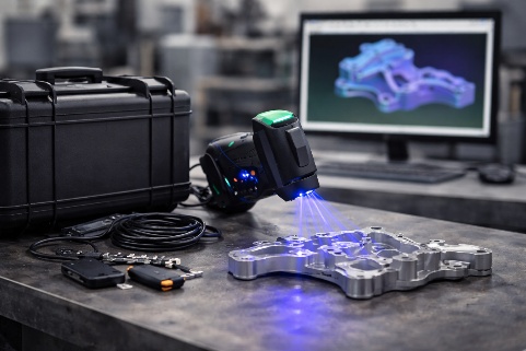 Smart Handheld Blue Laser 3D Scanner