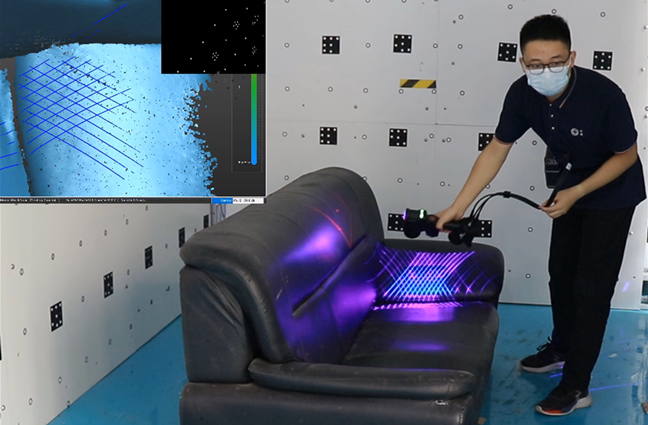 wireless 3D scanning for furniture industry