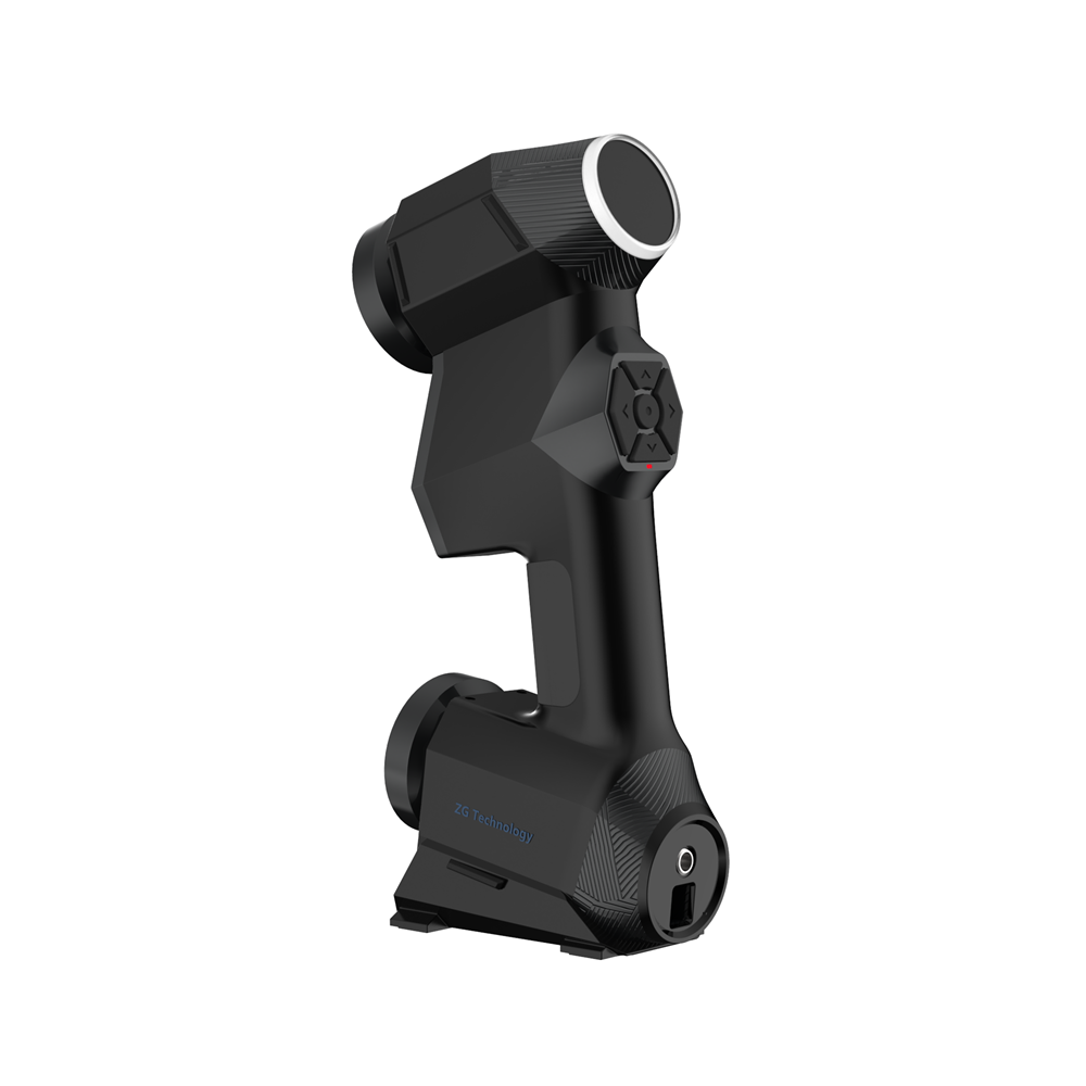 Smart Handheld Blue Laser 3D Scanner performing mold inspection on the shop floor